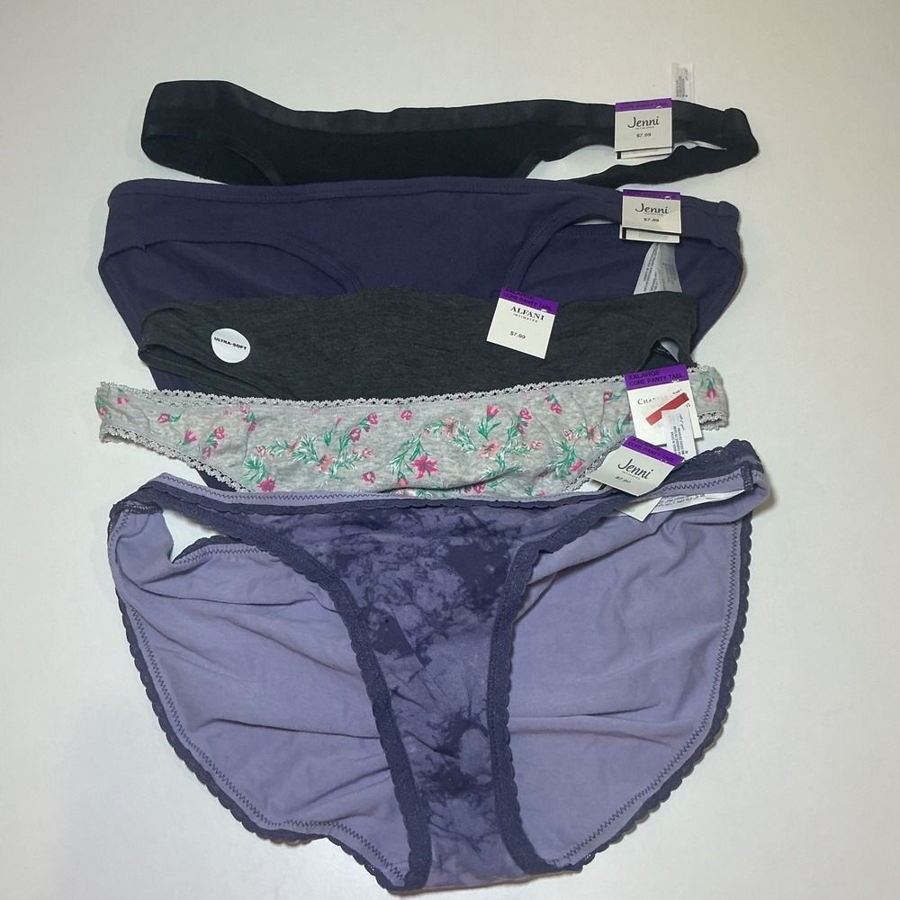 NWT Panty Multipack XXLarge - 5 pair; Mixed Styles & Colors